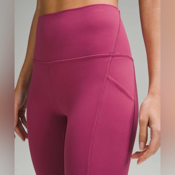 🆕 Lululemon Align High-Rise Pant with Pockets 25" in Washed Mauve Size 0 - Picture 4 of 8